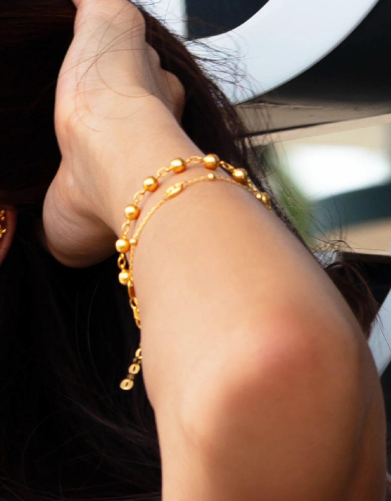 LVC MOD22 Rondure Gleam Gold Bracelet