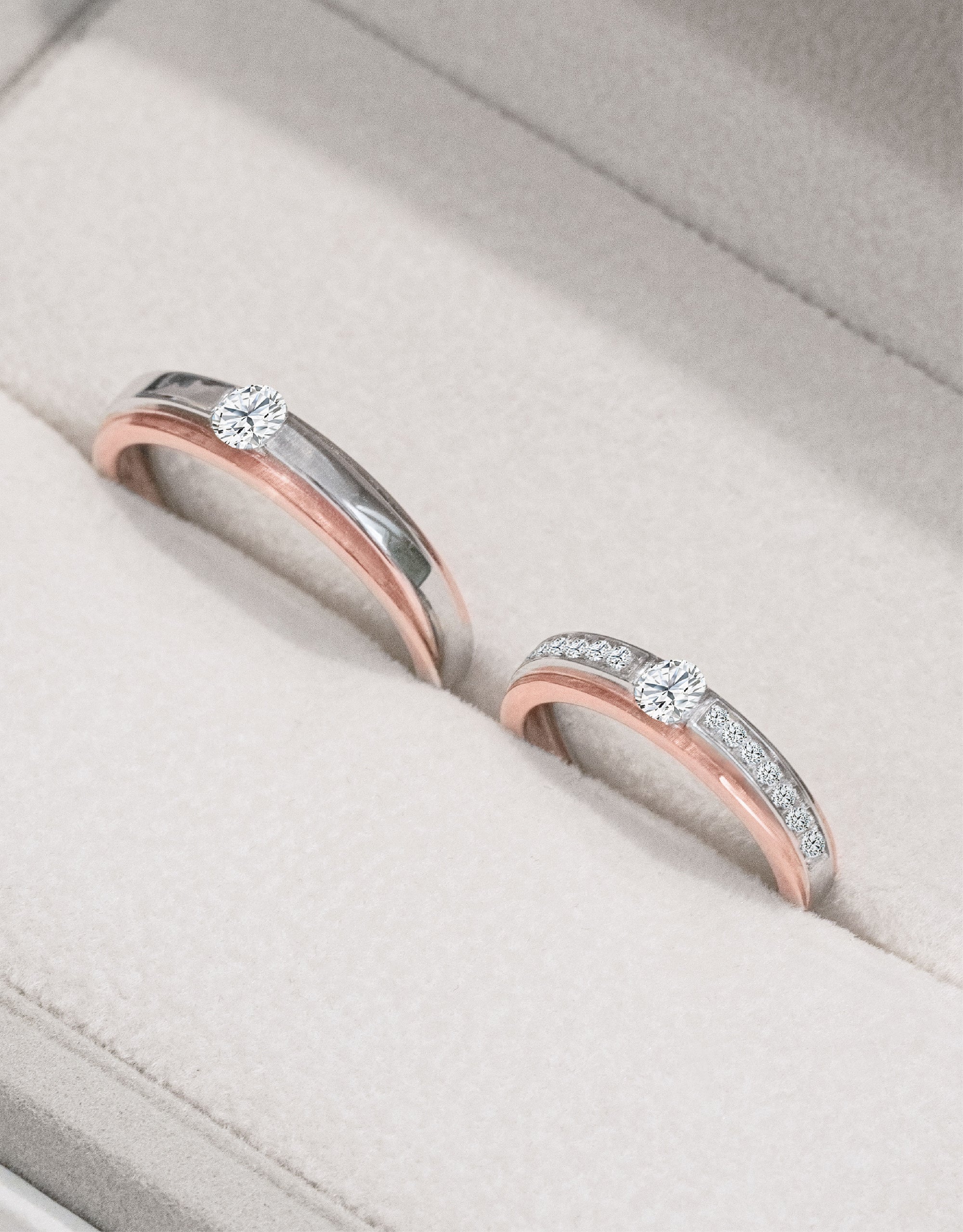 LVC Tresor Avery Diamond Wedding Band
