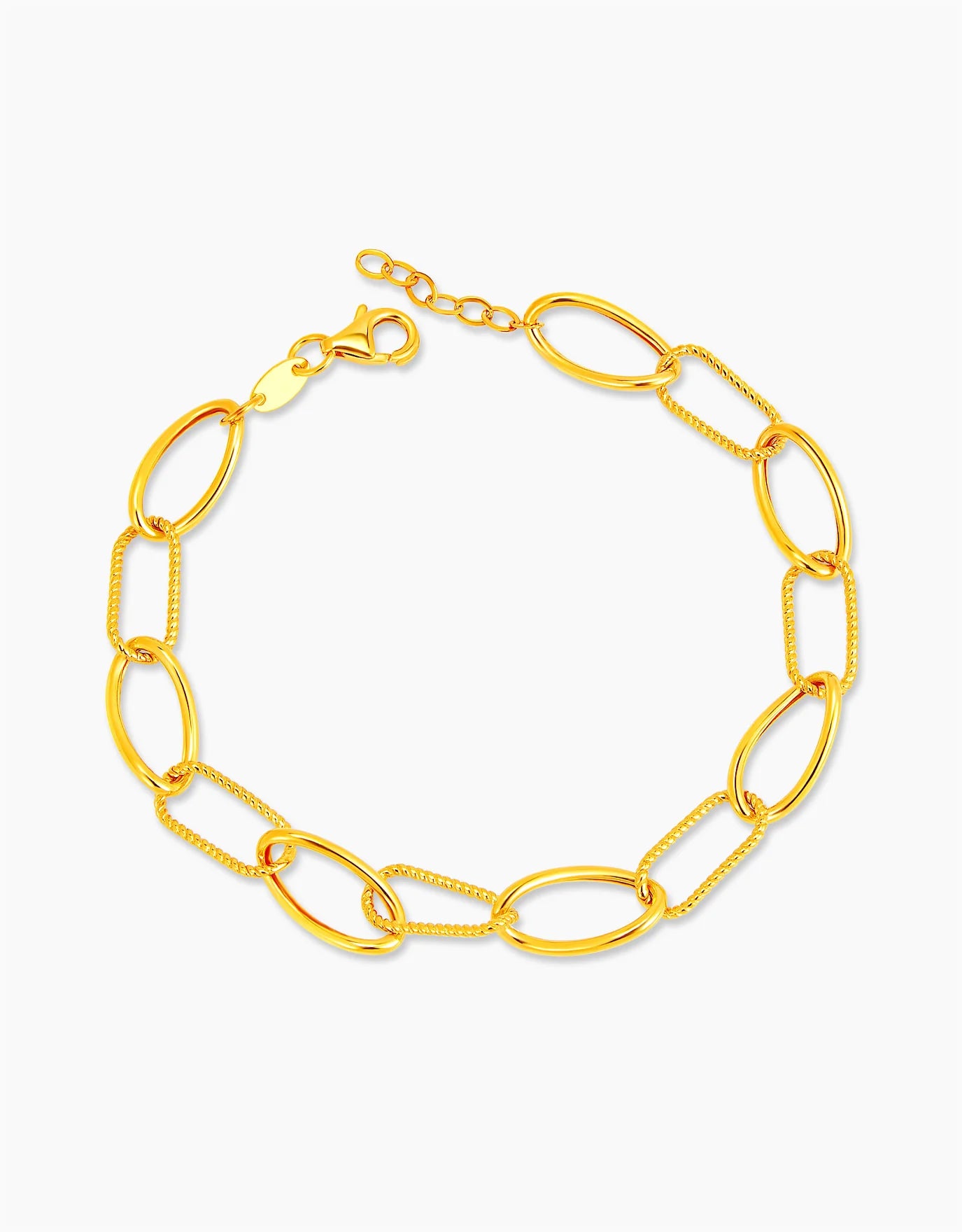 LVC MOD22 Virage Twist Gold Bracelet