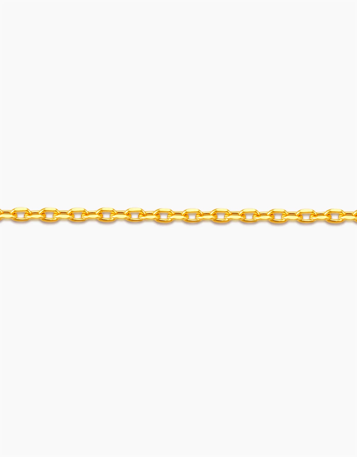 LVC 10K Yellow Gold Cable Chain
