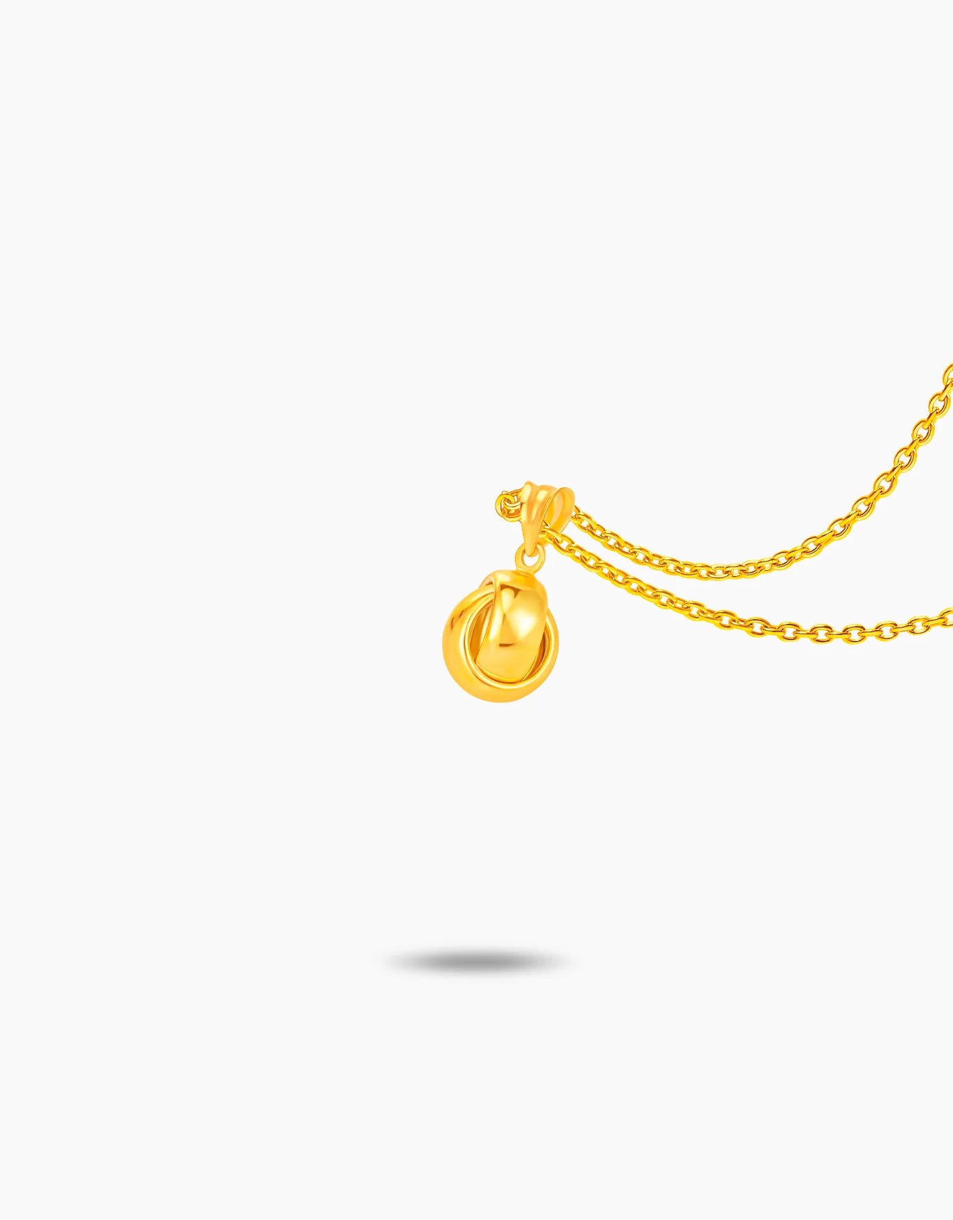 LVC MOD22 Eternal Link Gold Pendant