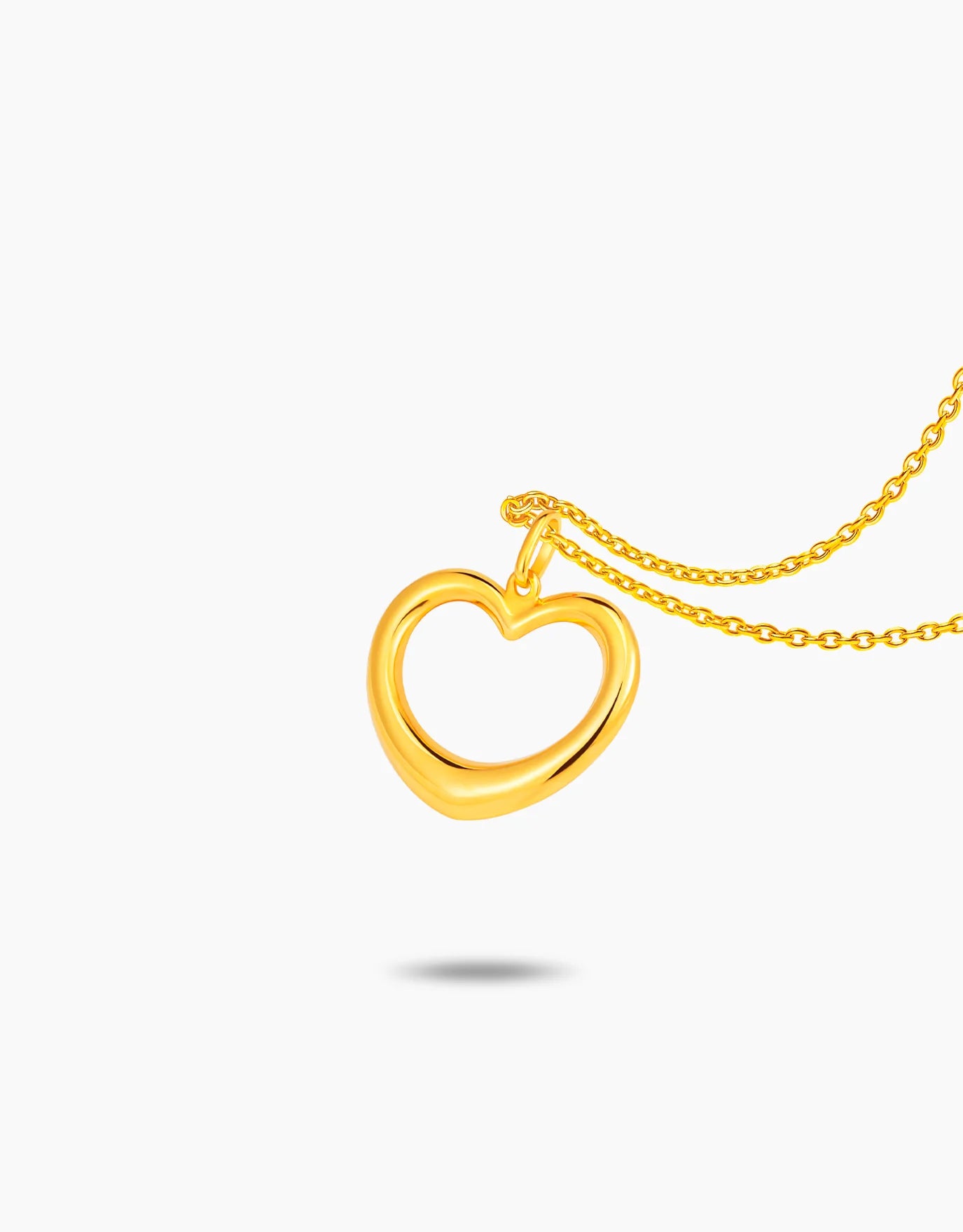 LVC MOD22 Open Affection Gold Pendant