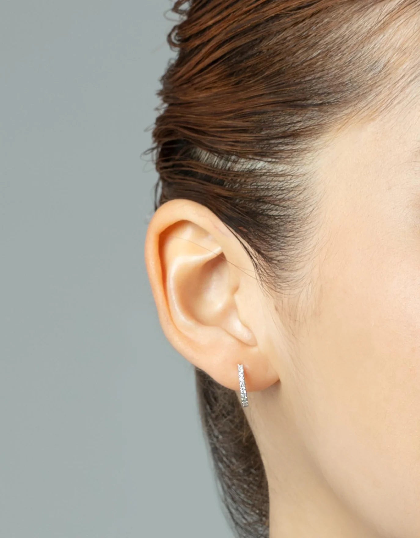 LVC Eterno Celestia Diamond Hoop Earrings