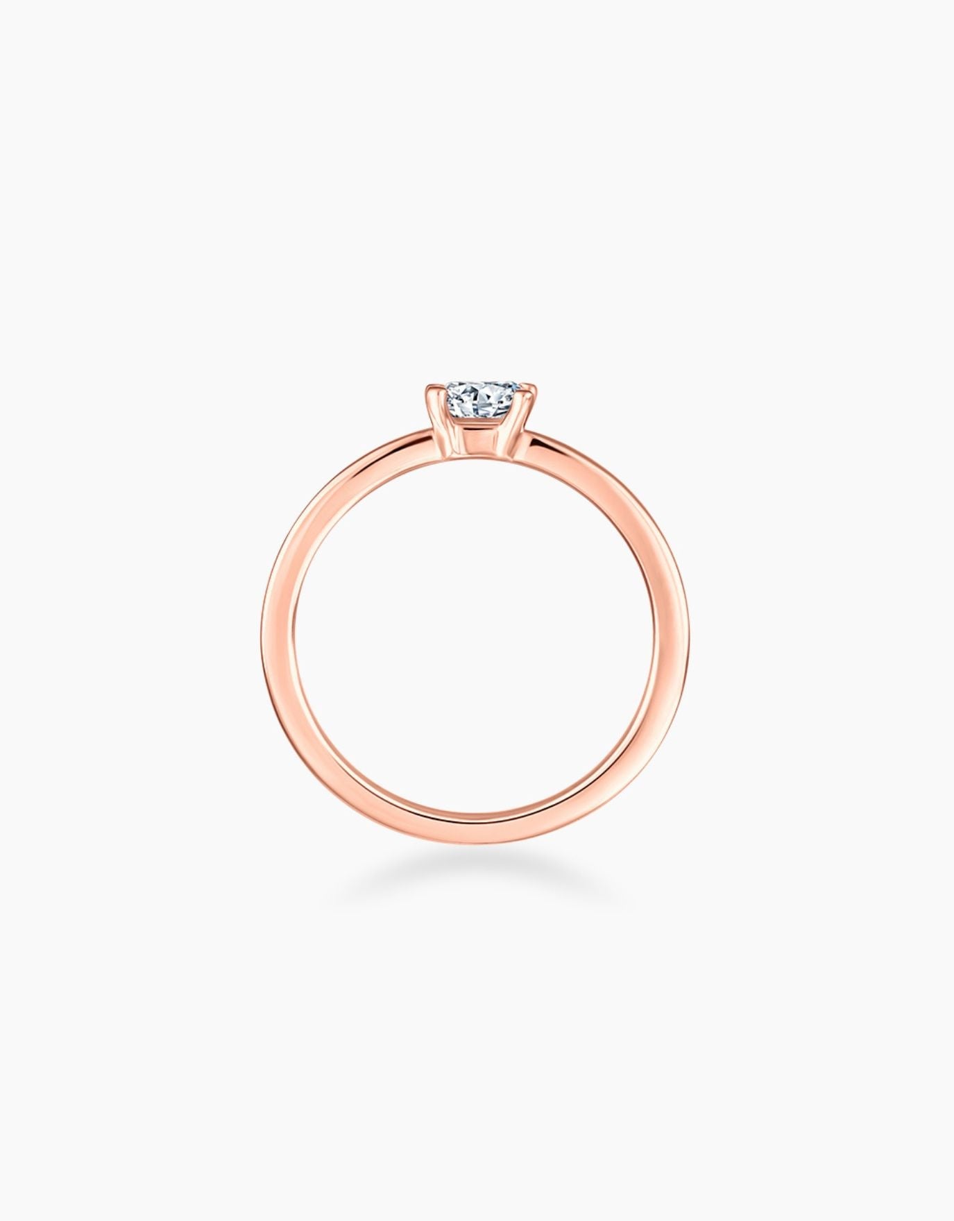 LVC Precieux Classic Emerald Diamond Ring