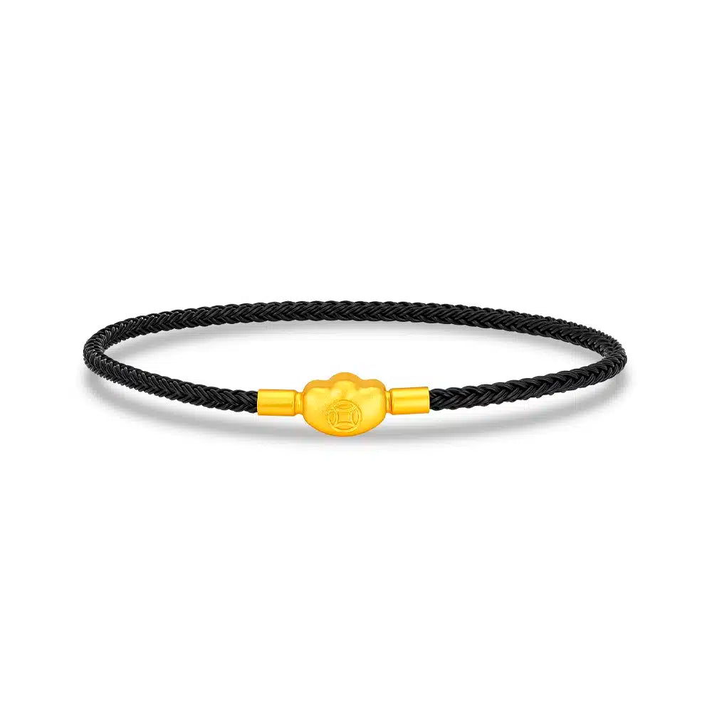 LVC 9IN Celestial Bloom 999 Gold Charm