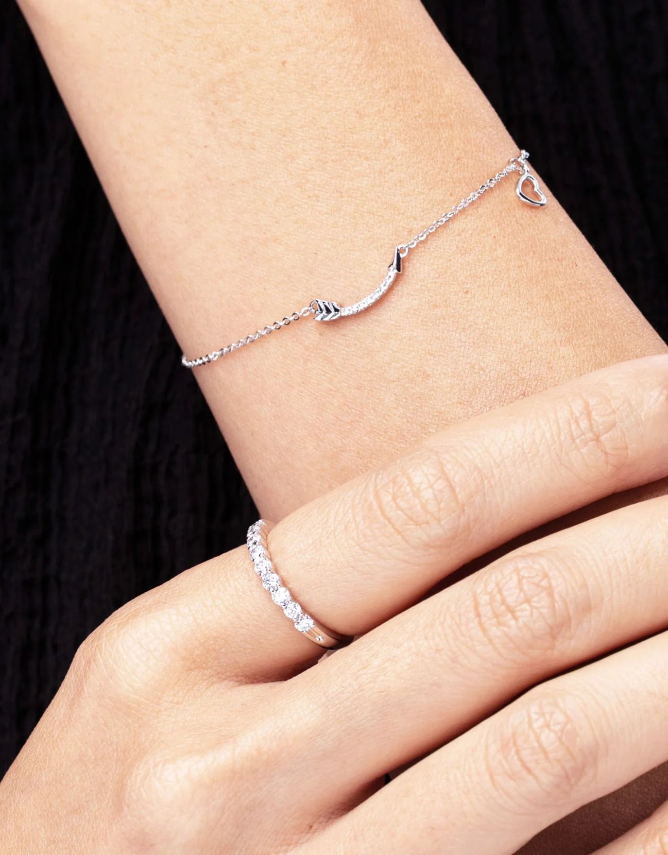 LVC Petit Precieux Forever Diamond Wedding Band