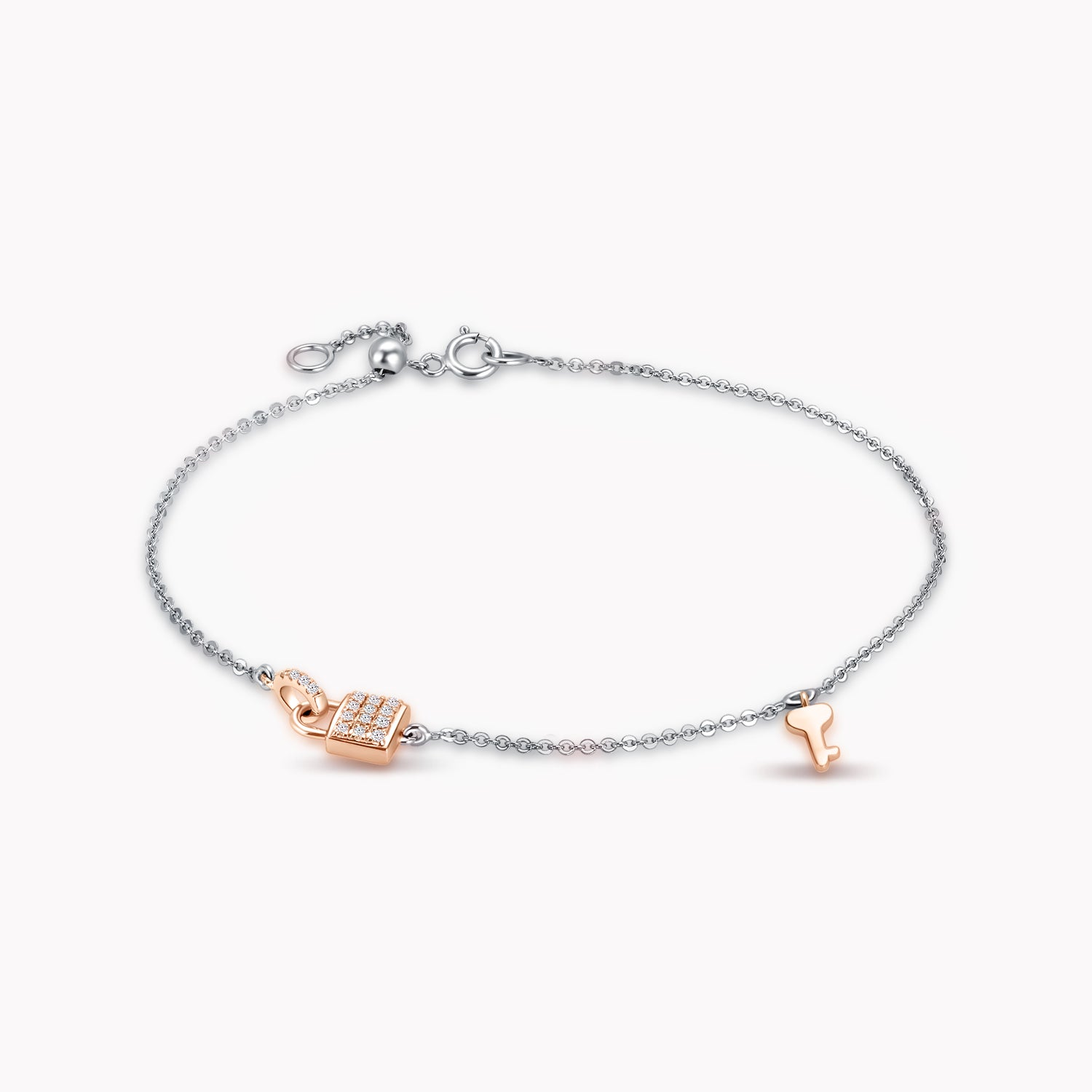 LVC Cheri Locket Diamond Bracelet