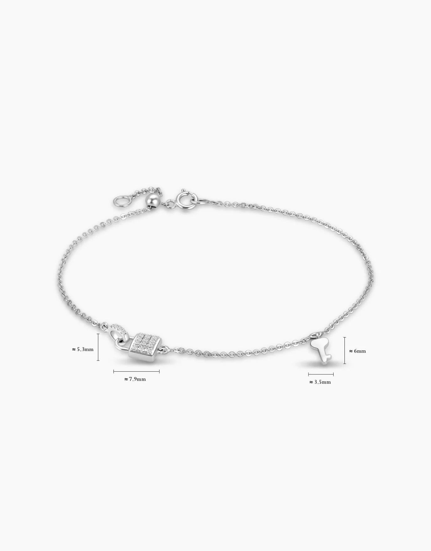 LVC Cheri Locket Diamond Bracelet