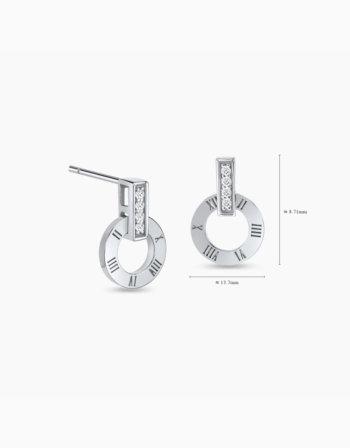LVC Joie Millennium Diamond Earrings