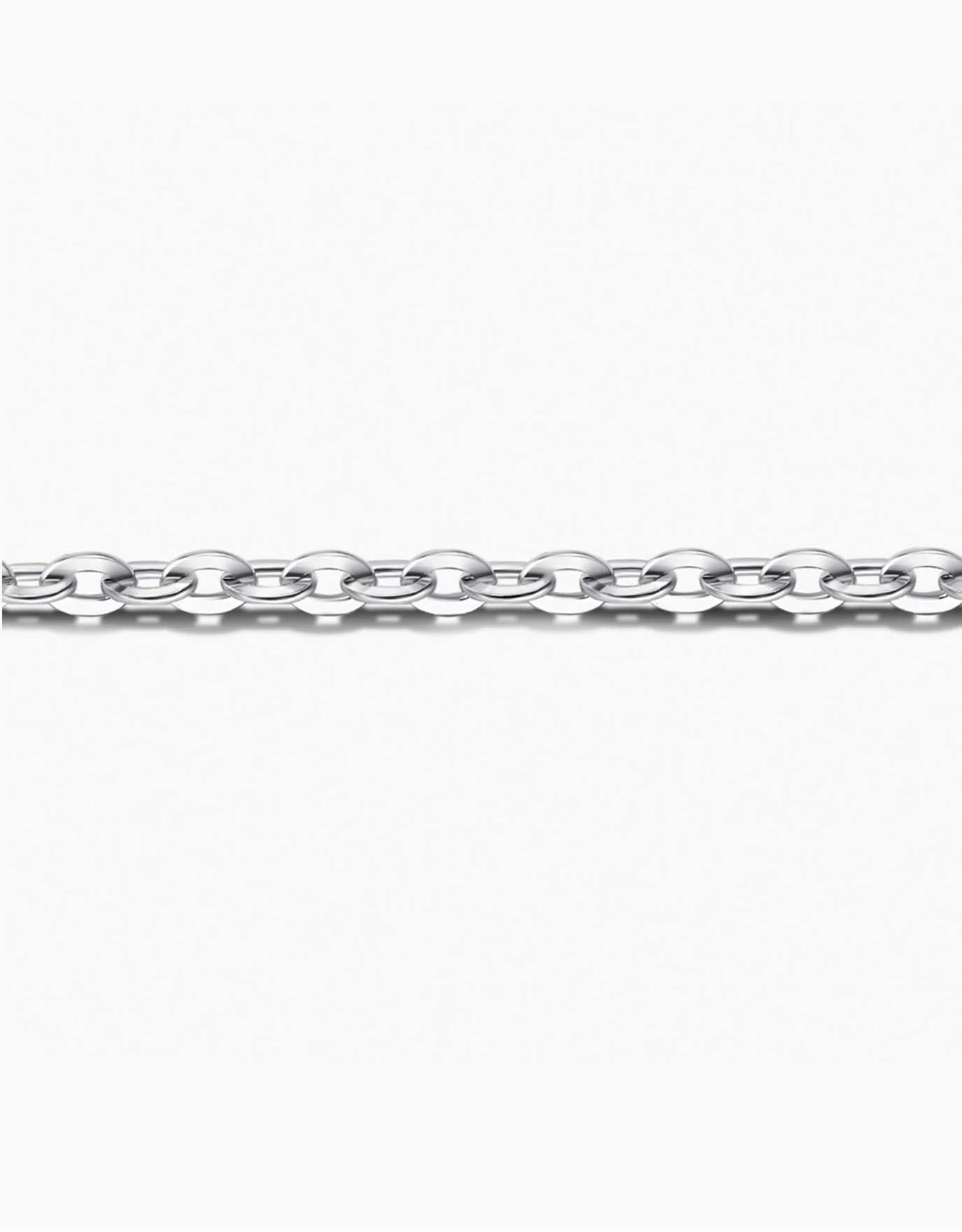 LVC 925 Silver Classic Fine Link Chain