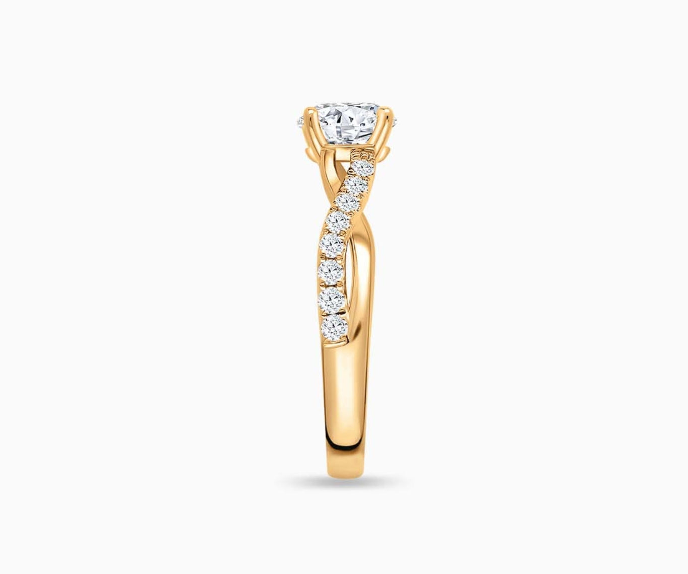 Twisted Pave Band
