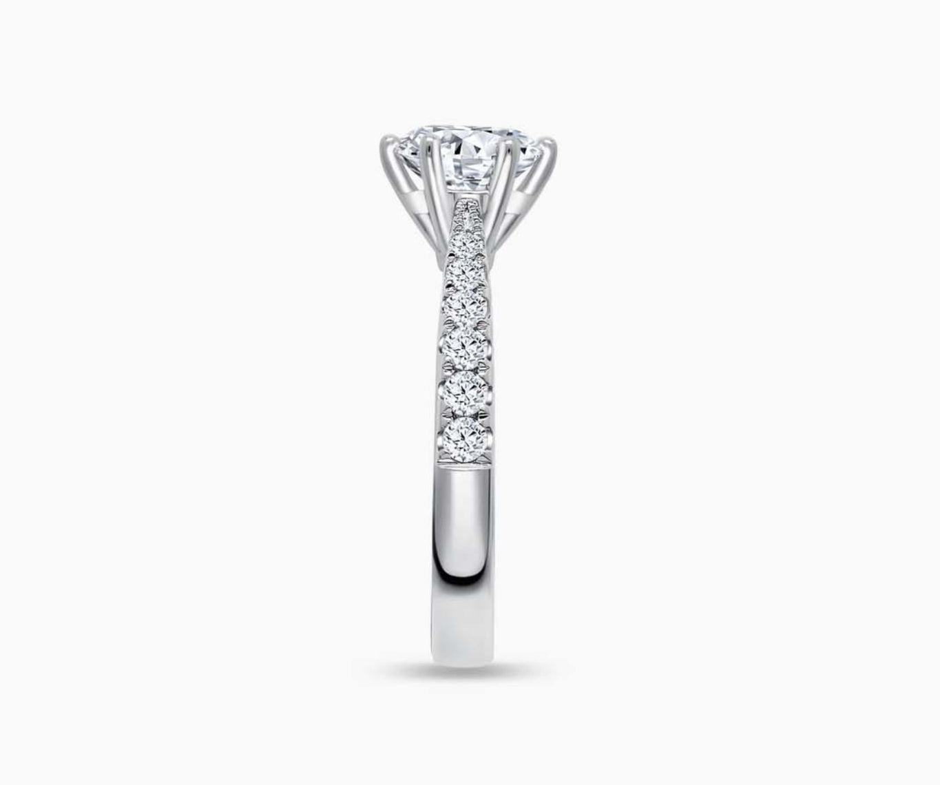 Tapered Pave Band