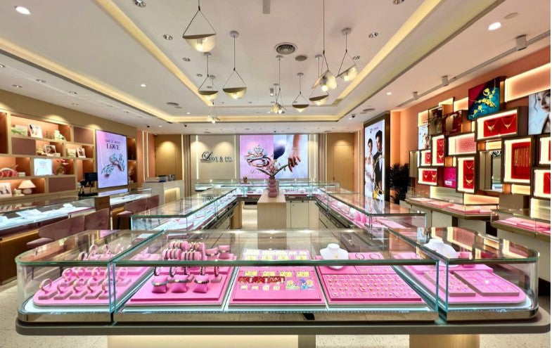 Love and Co Jewelry Store in Mid Valley Megamall KL