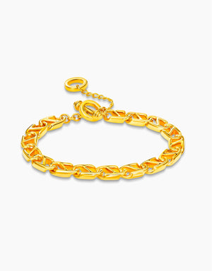 LVC 9IN Gabriella 999 Gold Bracelet for women