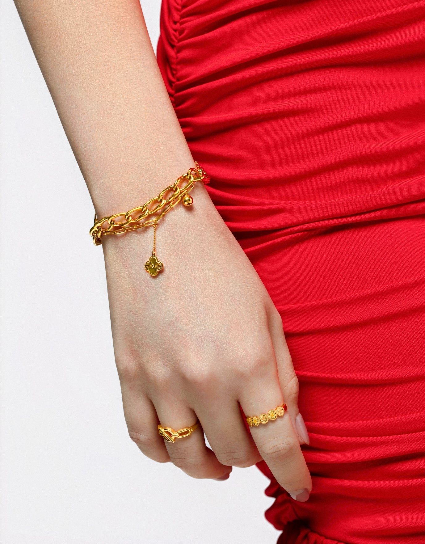 LVC 9IN Mirabelle 999 Gold Ring