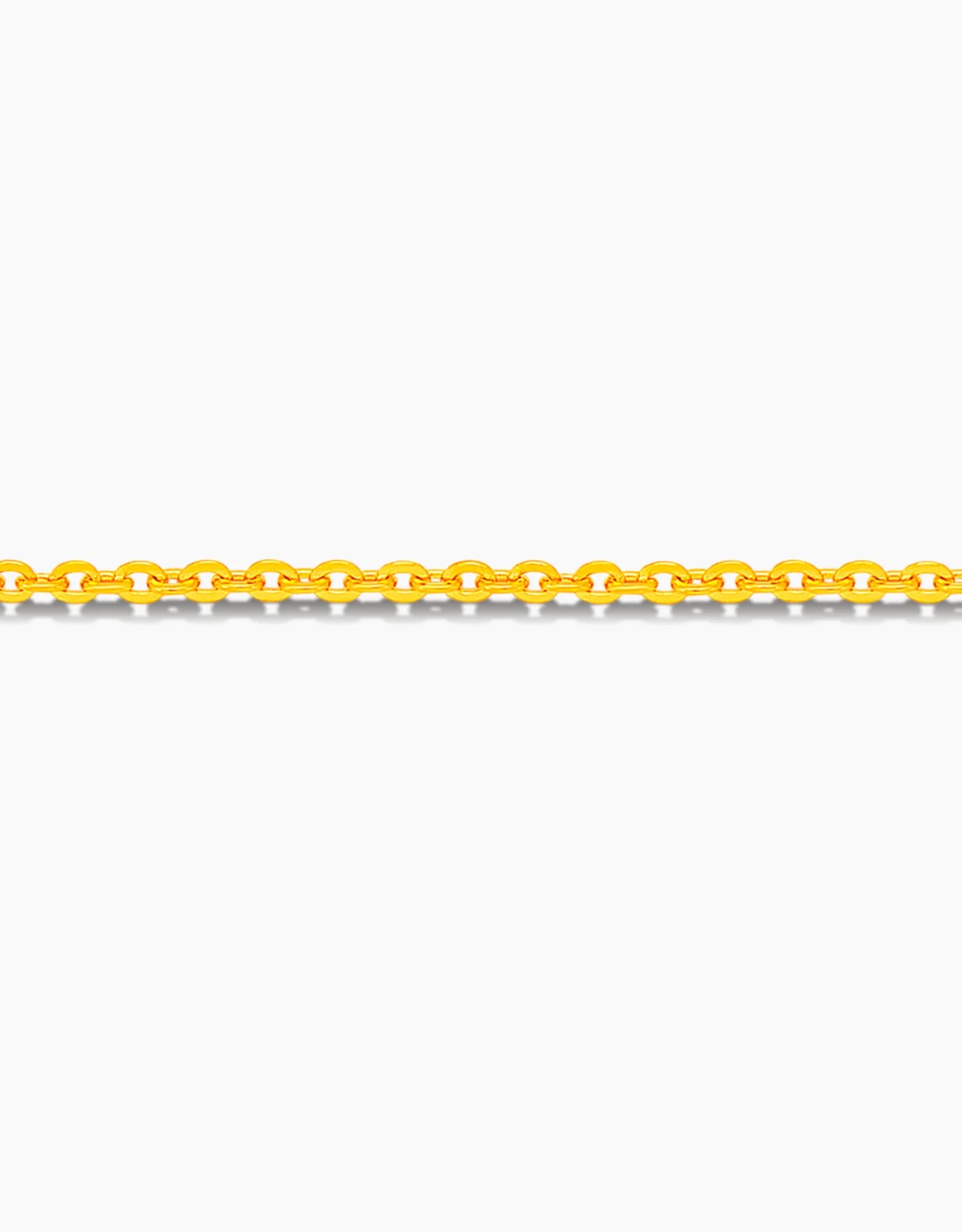 LVC 9IN Cable 999 Gold Chain
