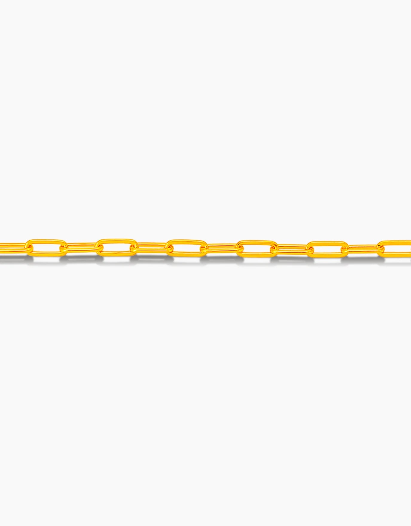 LVC 9IN Link 999 Gold Chain