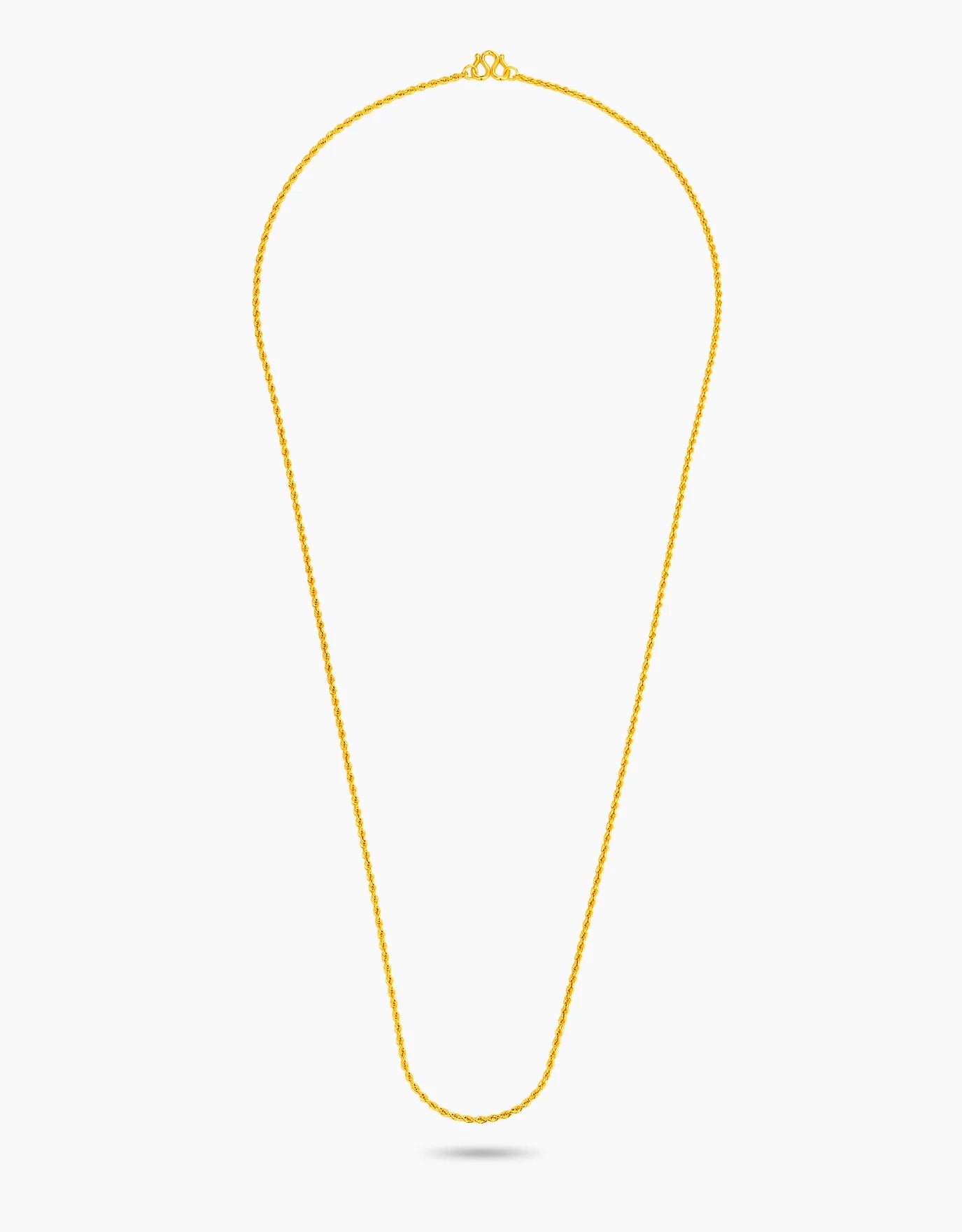 LVC 9IN Textured 999 Gold Chain