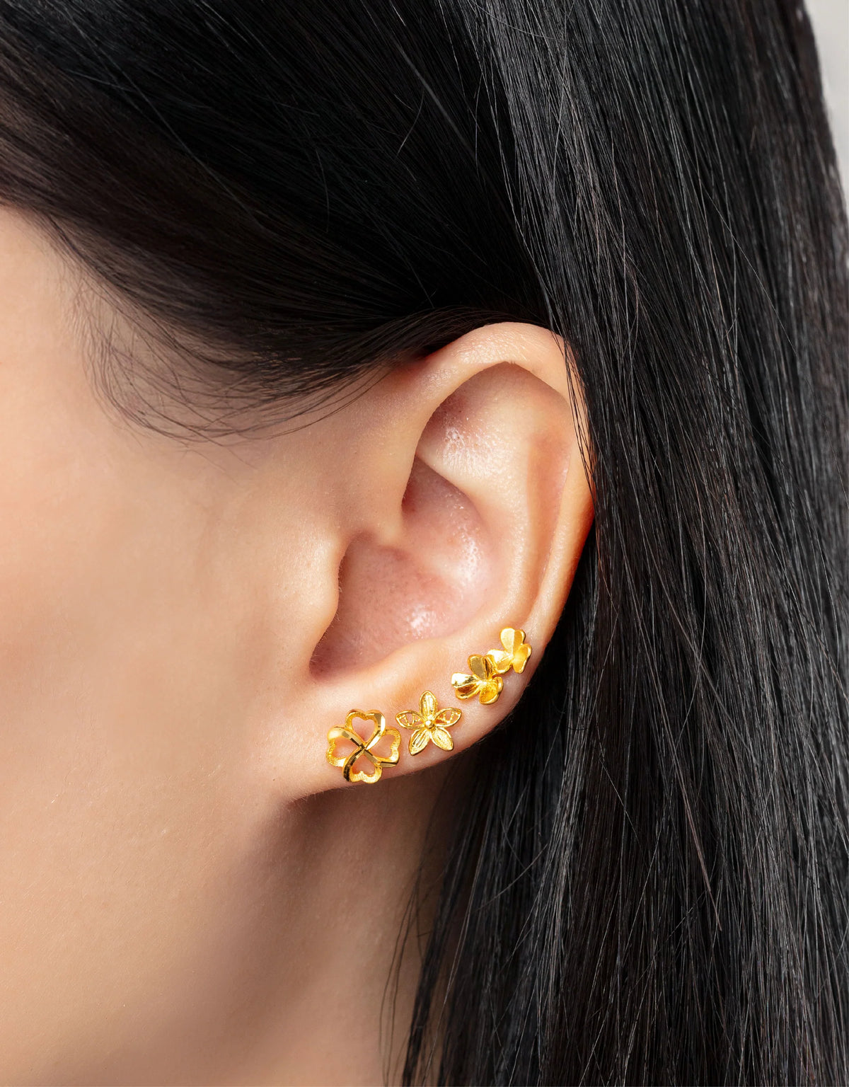 LVC 9IN Eden 999 Gold Earrings