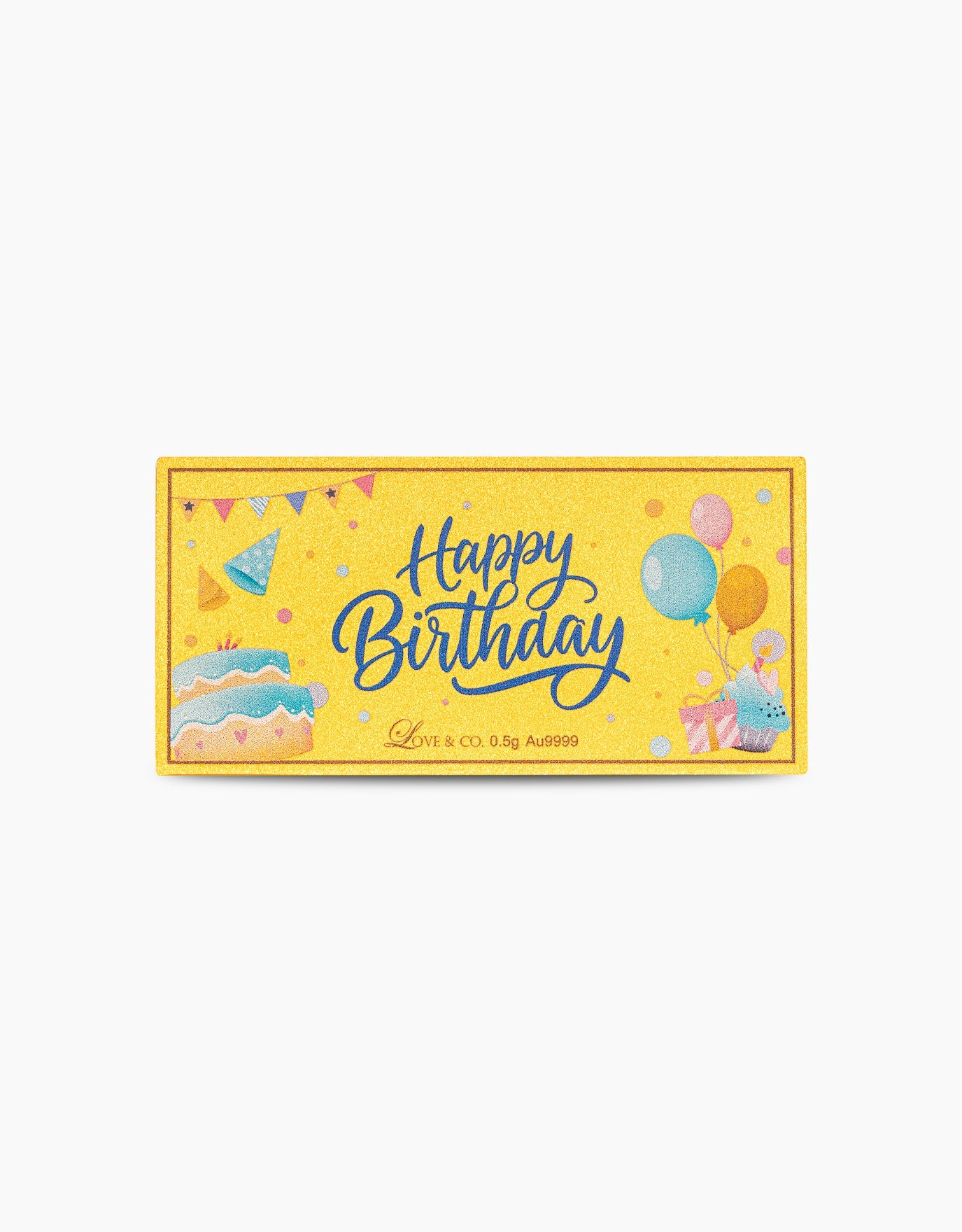 LVC 9IN Happy Birthday Boy 999 Gold Bar (0.5G)