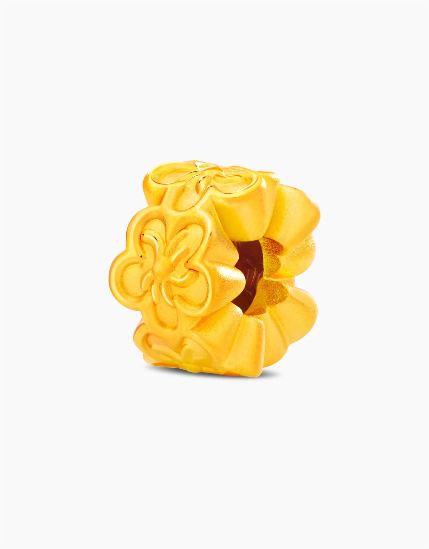LVC 9IN Golden Bloom 999 Gold Charm