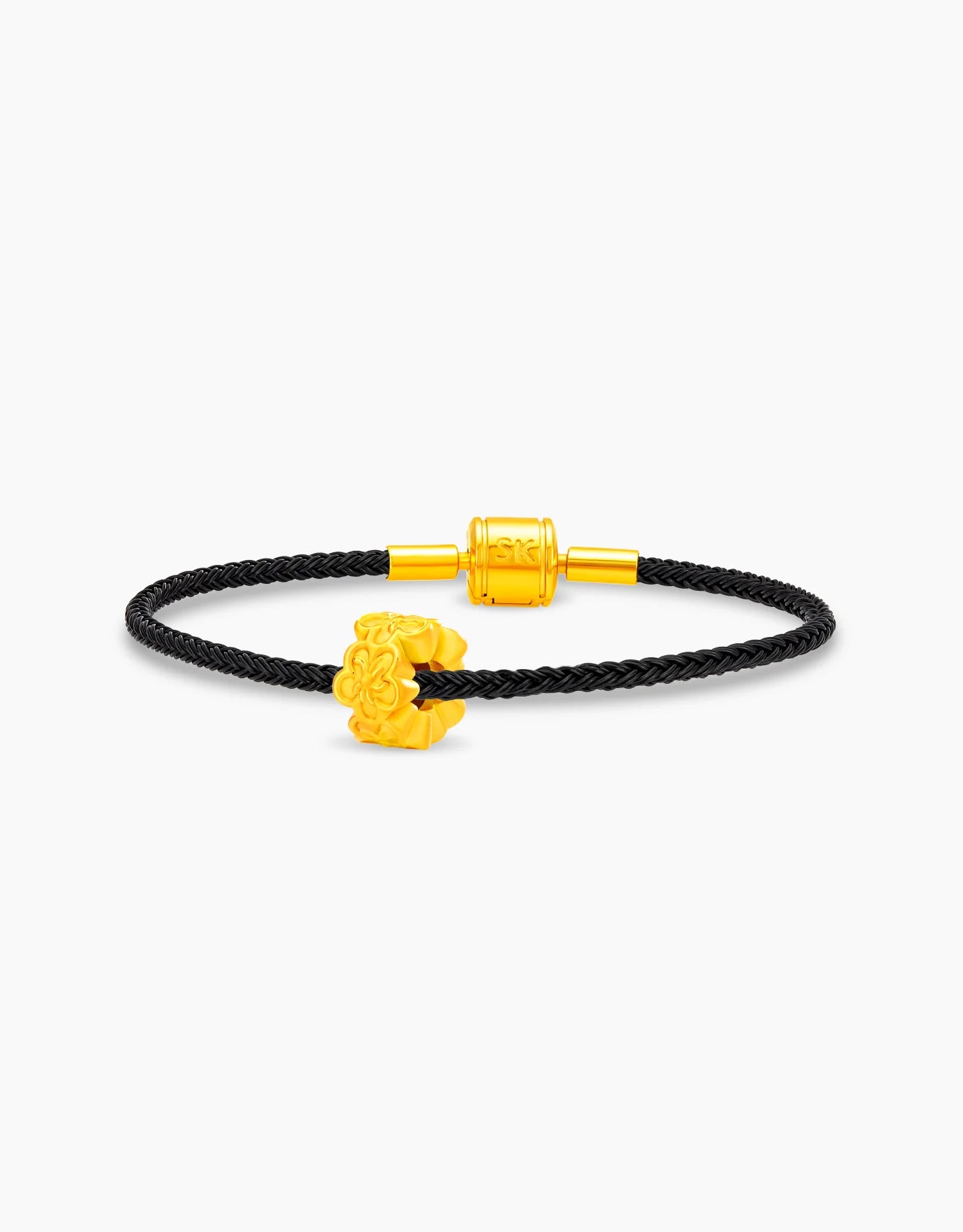 LVC 9IN Golden Bloom 999 Gold Charm