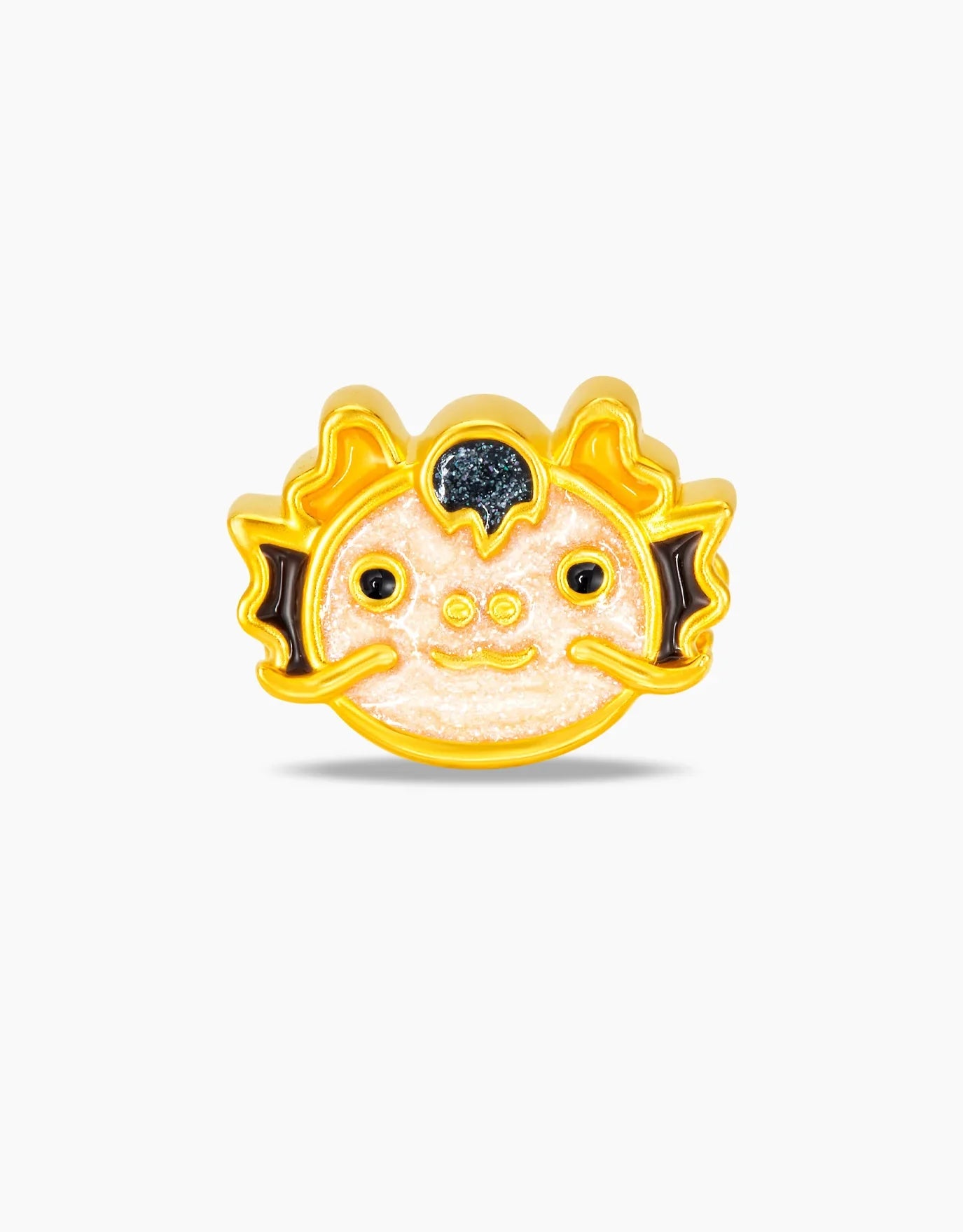 LVC 9IN Lolly Dragon 999 Gold Zodiac Charm