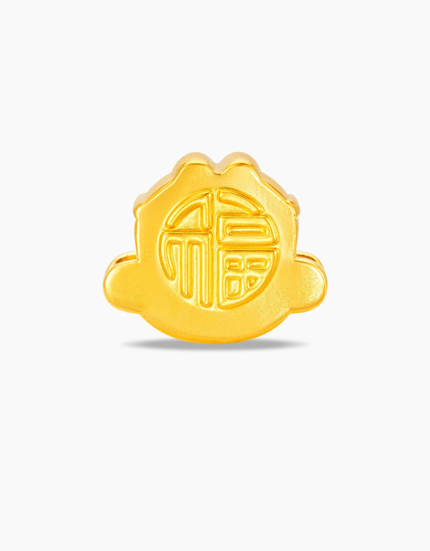 LVC 9IN Lolly Monkey 999 Gold Zodiac Charm