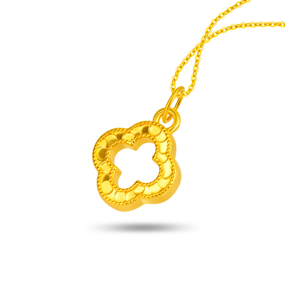 LVC 9IN Lucky Love Duo Mix-and-Match 999 Gold Pendant Bundle