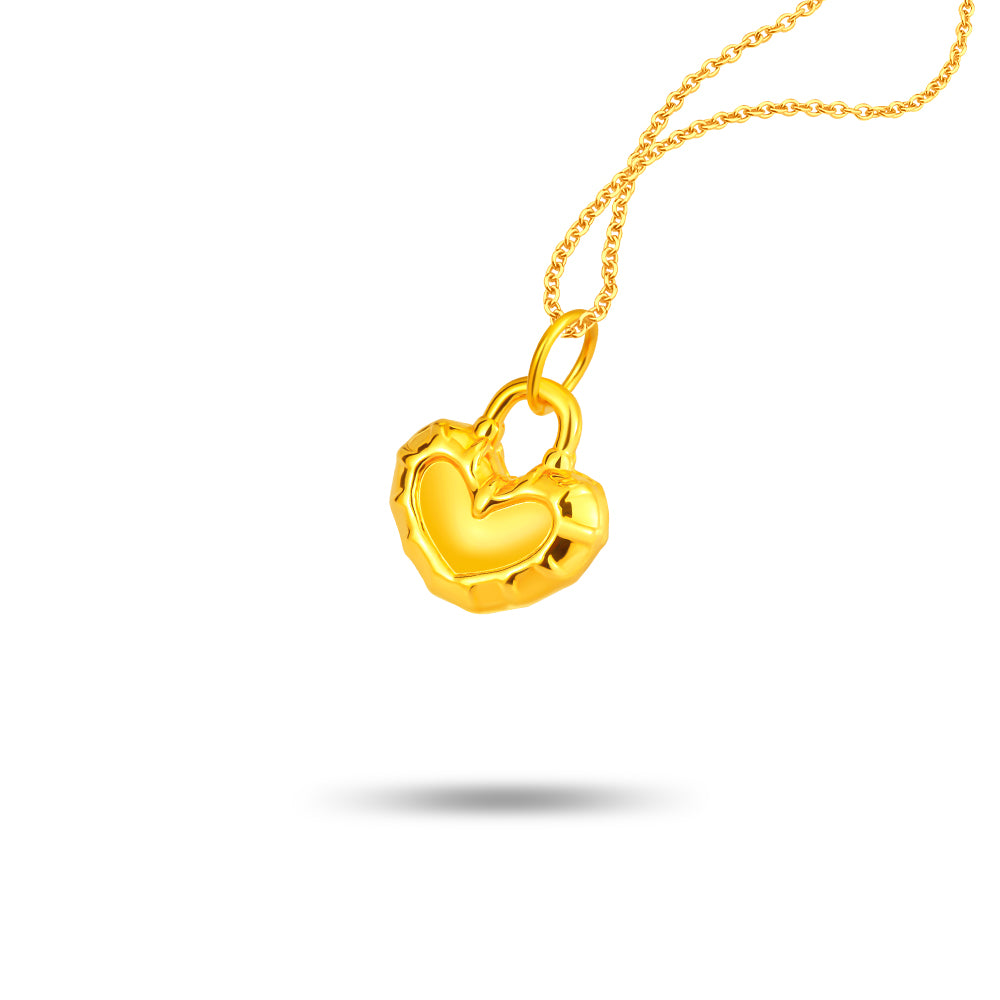 LVC 9IN Lucky Love Duo Mix-and-Match 999 Gold Pendant Bundle